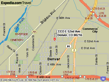 Map to Colorado Doorways, Inc.