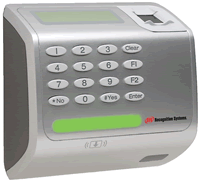 Schlage Recognition Systems Biometric FingerKey DX-2200